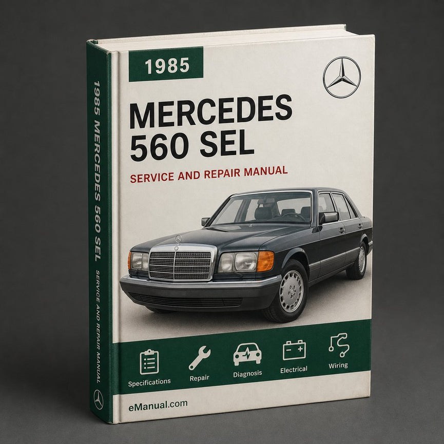 Mercedes 560 SEL 1985-1991 Service Repair Manual