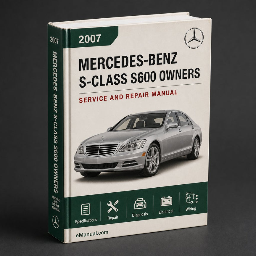 2007 Mercedes-Benz S-Class S600 Owners Manual