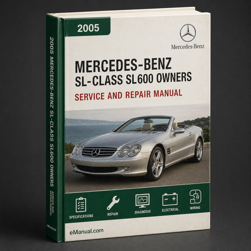 2005 Mercedes-Benz SL-Class SL600 Owners Manual