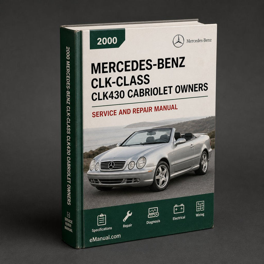 2000 Mercedes-Benz CLK-Class CLK430 Cabriolet Owners Manual