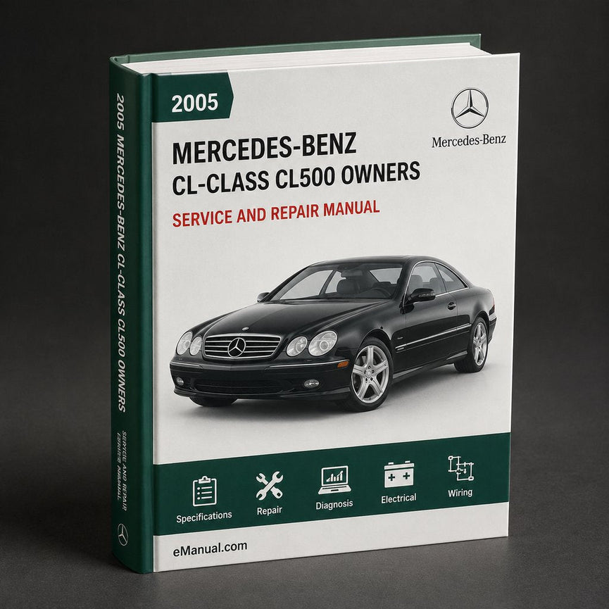 2005 Mercedes-Benz CL-Class CL500 Owners Manual