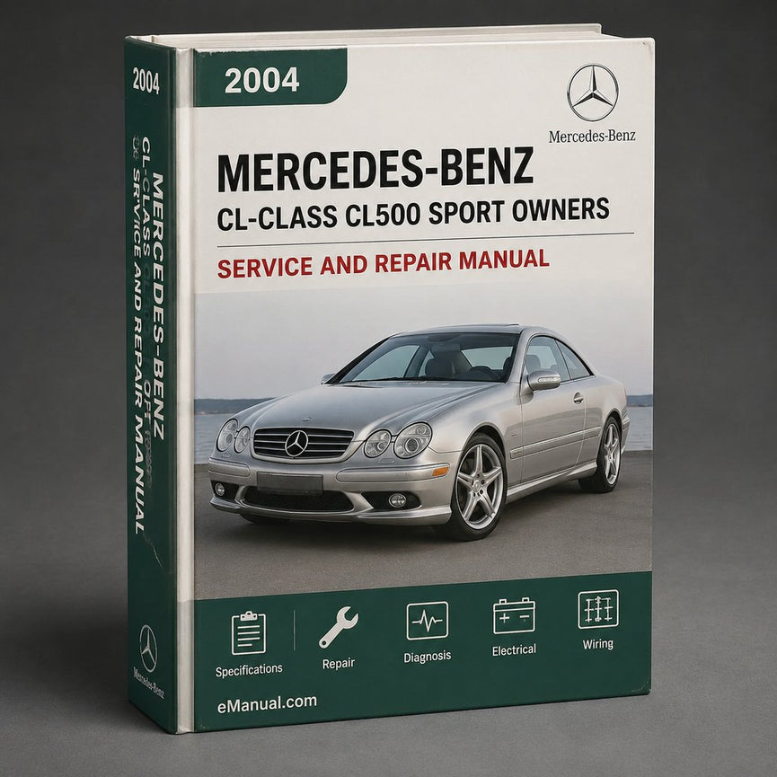 2004 Mercedes-Benz CL-Class CL500 Sport Owners Manual