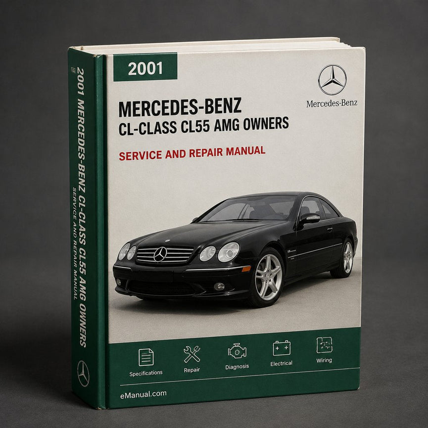 2001 Mercedes-Benz CL-Class CL55 AMG Owners Manual