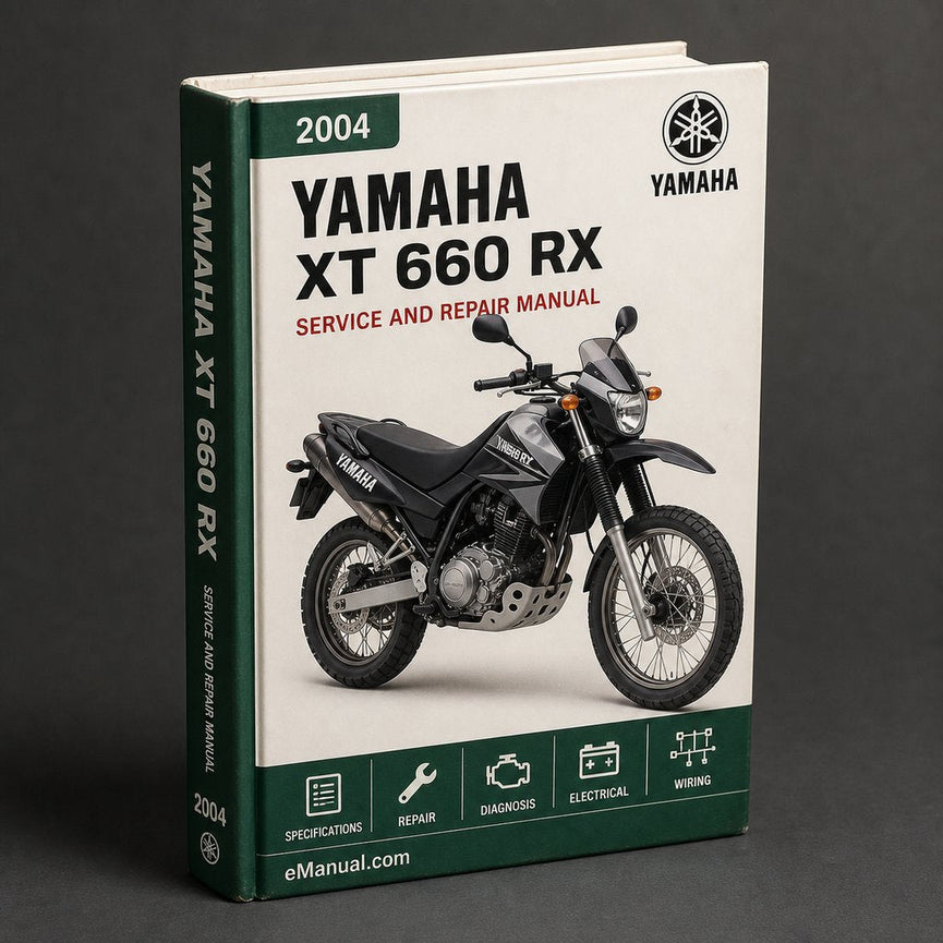 2004 Yamaha XT 660 RX Workshop Service Repair Manual Download PDF