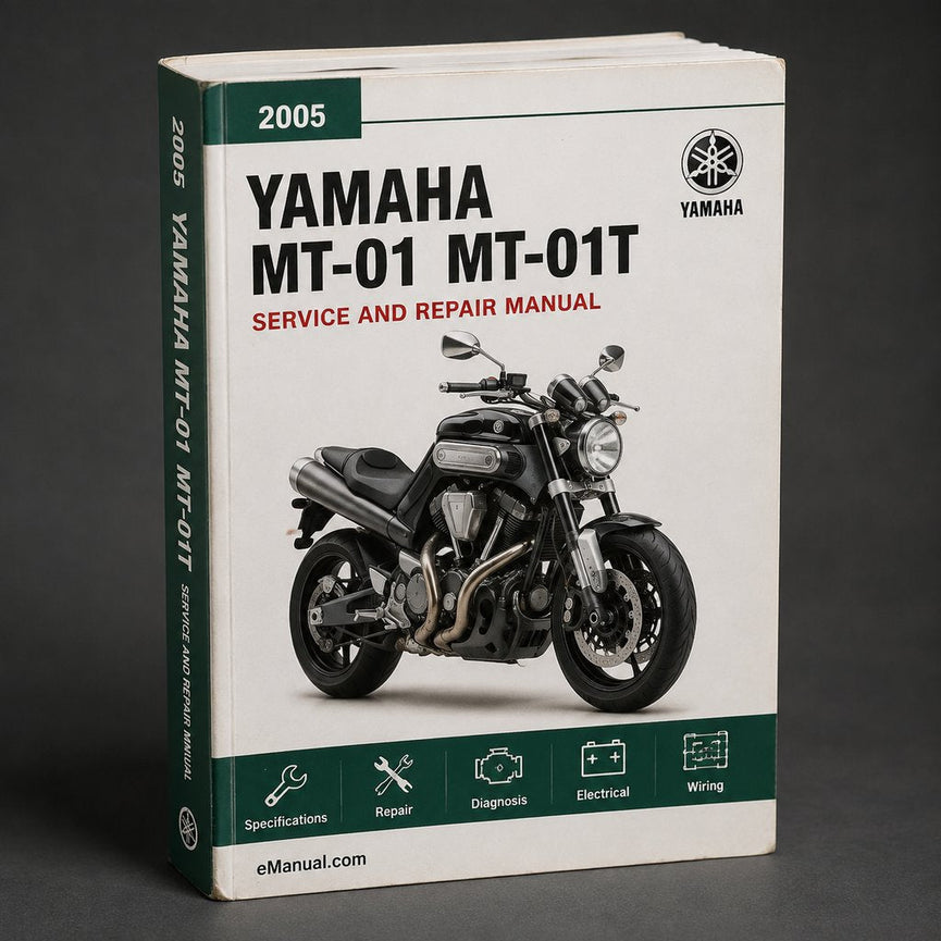 Yamaha MT-01 MT-01T 2005-2012 Workshop Repair Service Manual