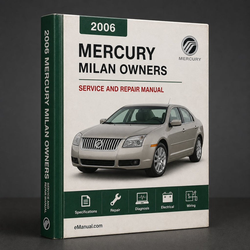MERCURY MILAN Owners Manual 2006