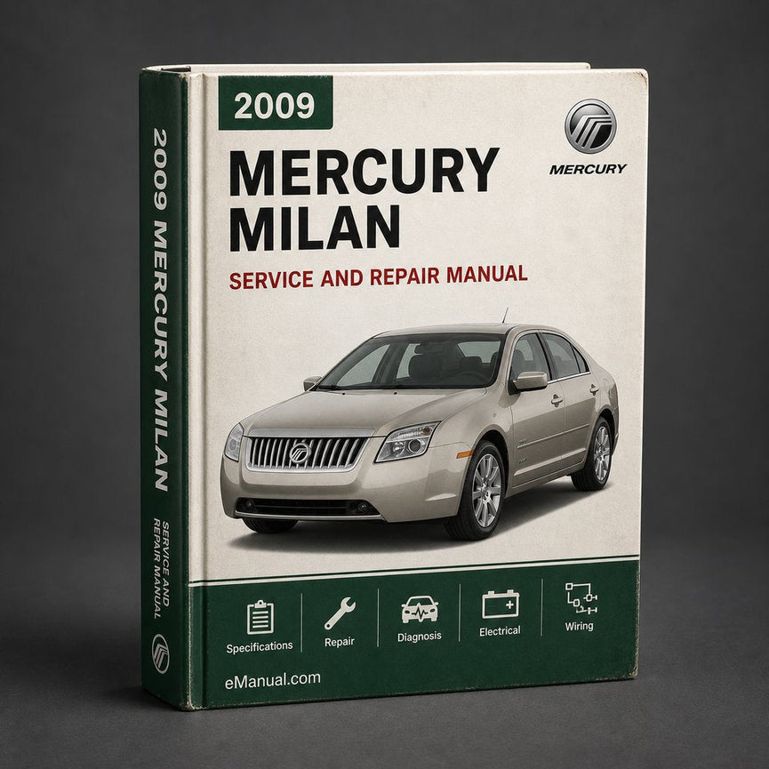 Mercury Milan 2009 Workshop Repair Service Manual