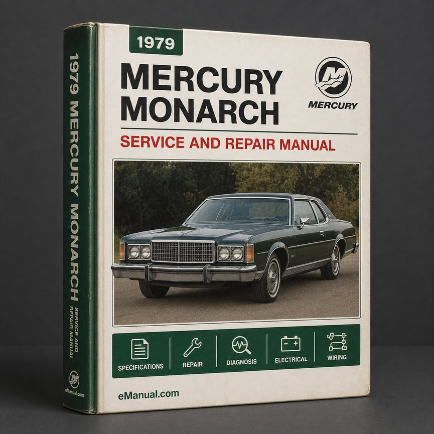 MERCURY MONARCH 1979-1987 Service Repair Manual