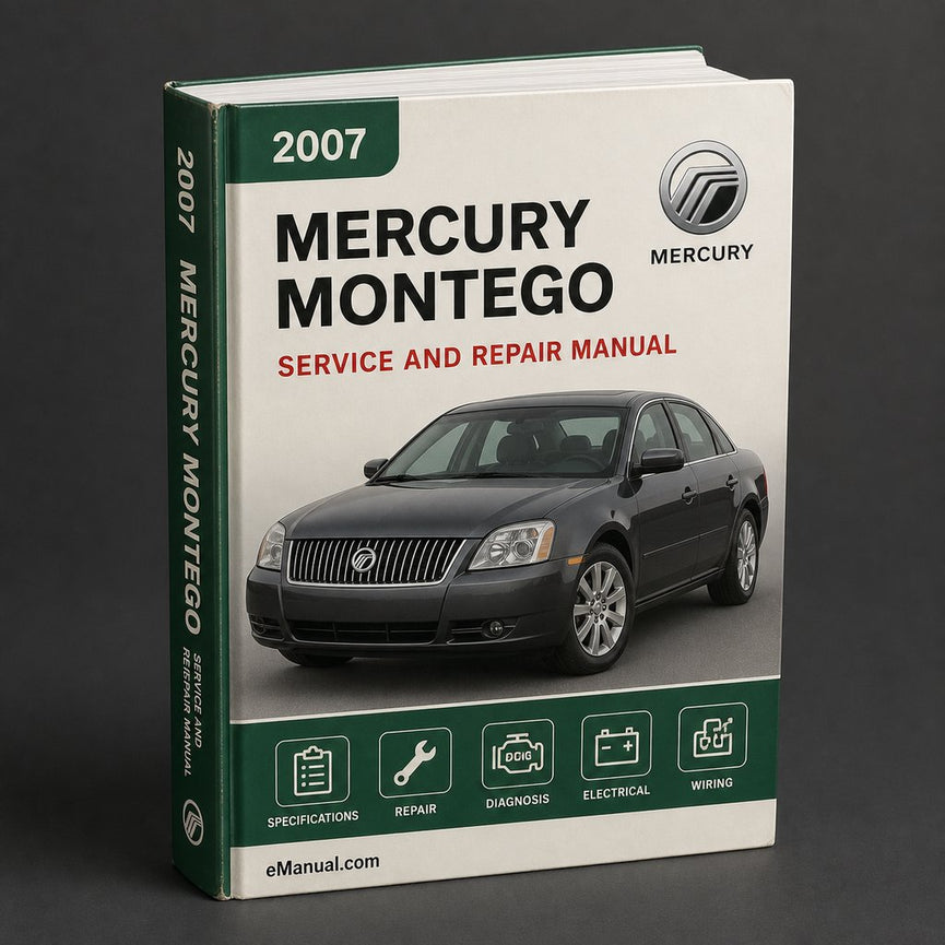 Mercury Montego Complete Workshop Service Repair Manual 2007