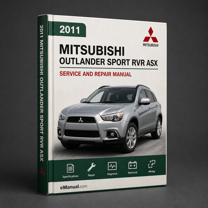 Mitsubishi Outlander Sport RVR ASX Complete Workshop Service Repair Manual 2011 2012 2013