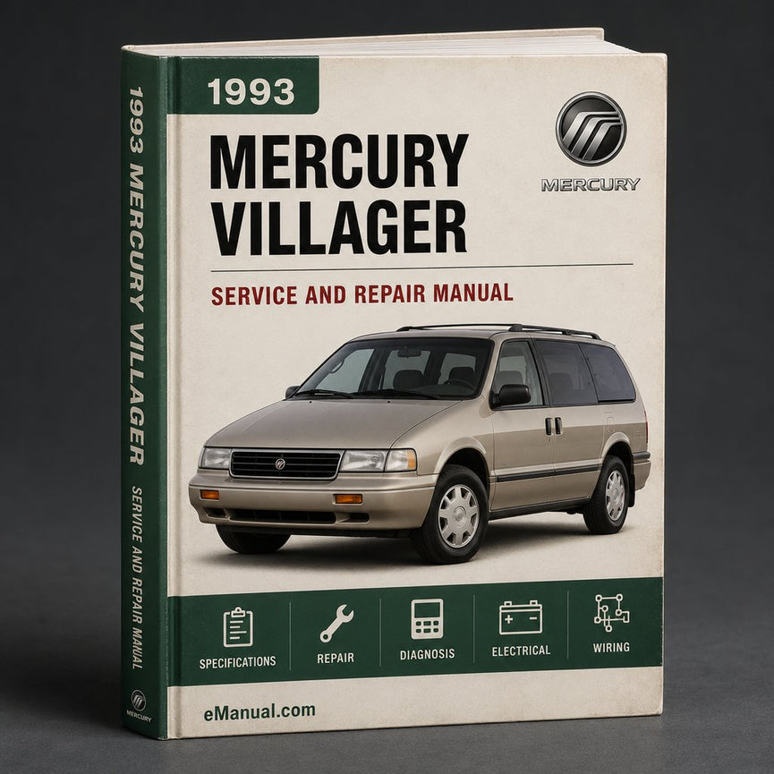 Mercury Villager 1993-1995 Service Repair Workshop Manual