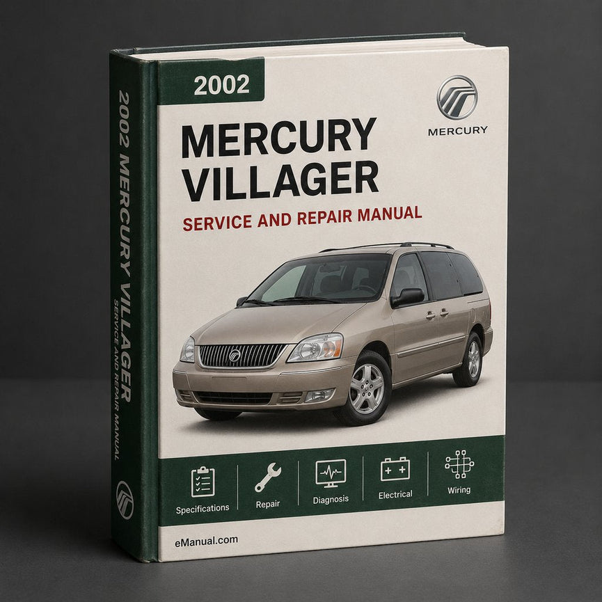 Mercury Villager 2002 Service Repair Workshop Manual