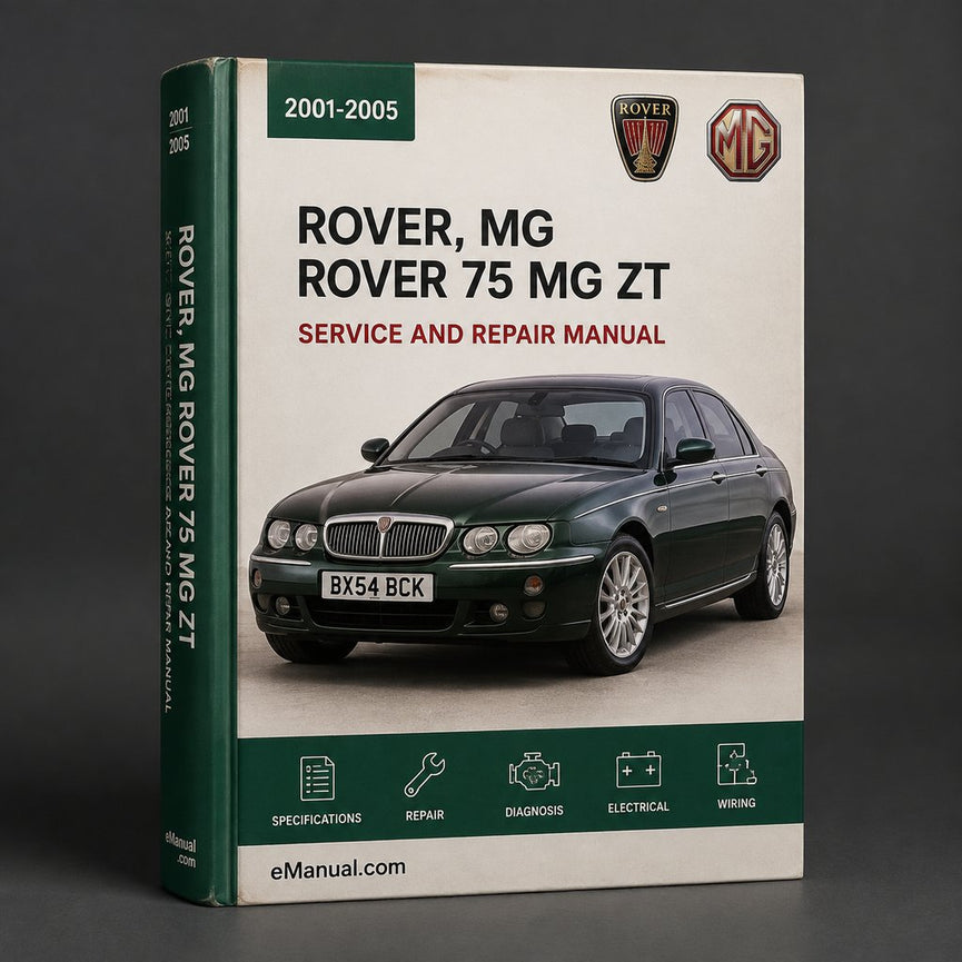 ROVER 75 MG ZT Factory Workshop Service Repair Manual