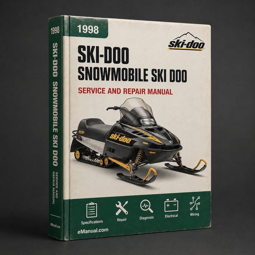 Ski-Doo snowmobile Service Manual Repair 1998 Ski Doo