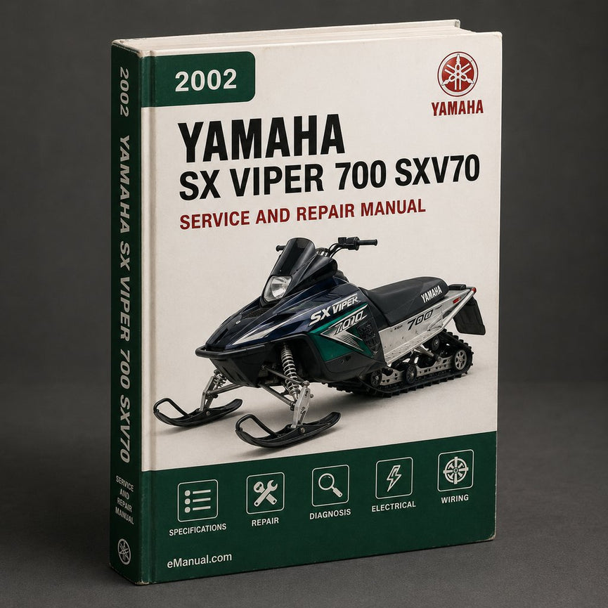 Yamaha SX Viper 700 Service Manual Repair 2002-2006 SXV70