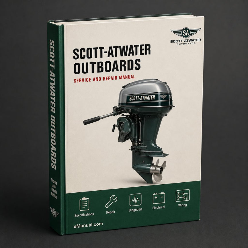 Scott-Atwater Outboards Parts & Service Manual