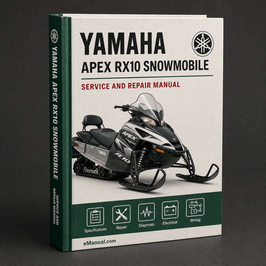 Yamaha Apex RX10 Snowmobile Repair Service Manual