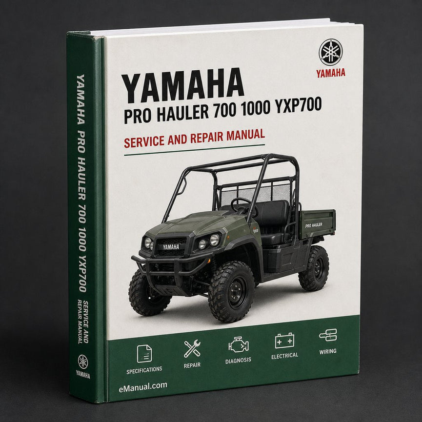 Yamaha Pro Hauler 700 1000 YXP700 YXP1000 04-06 Service Repair Manual PDF