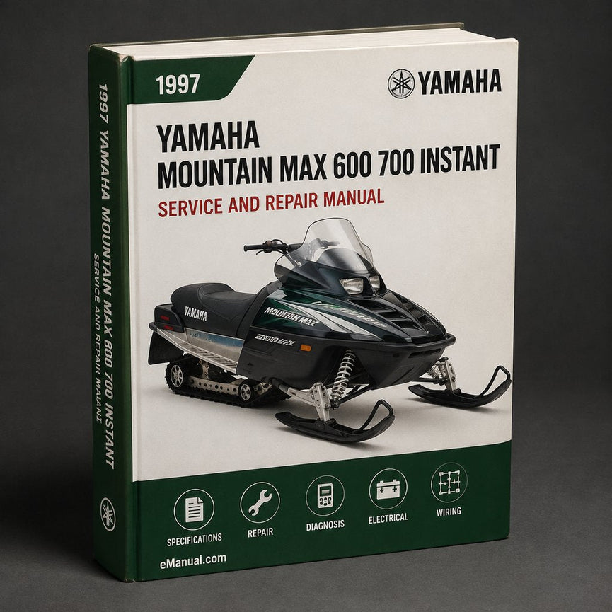 1997-1999 Yamaha Mountain Max 600 700 Service Repair Factory Manual (1997 1998 1999) PDF