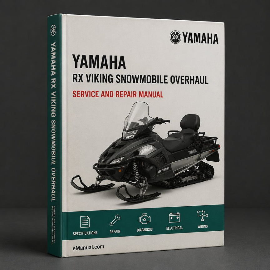 Yamaha RX VIKING Snowmobile Service Repair Maintenance Overhaul Workshop Manual
