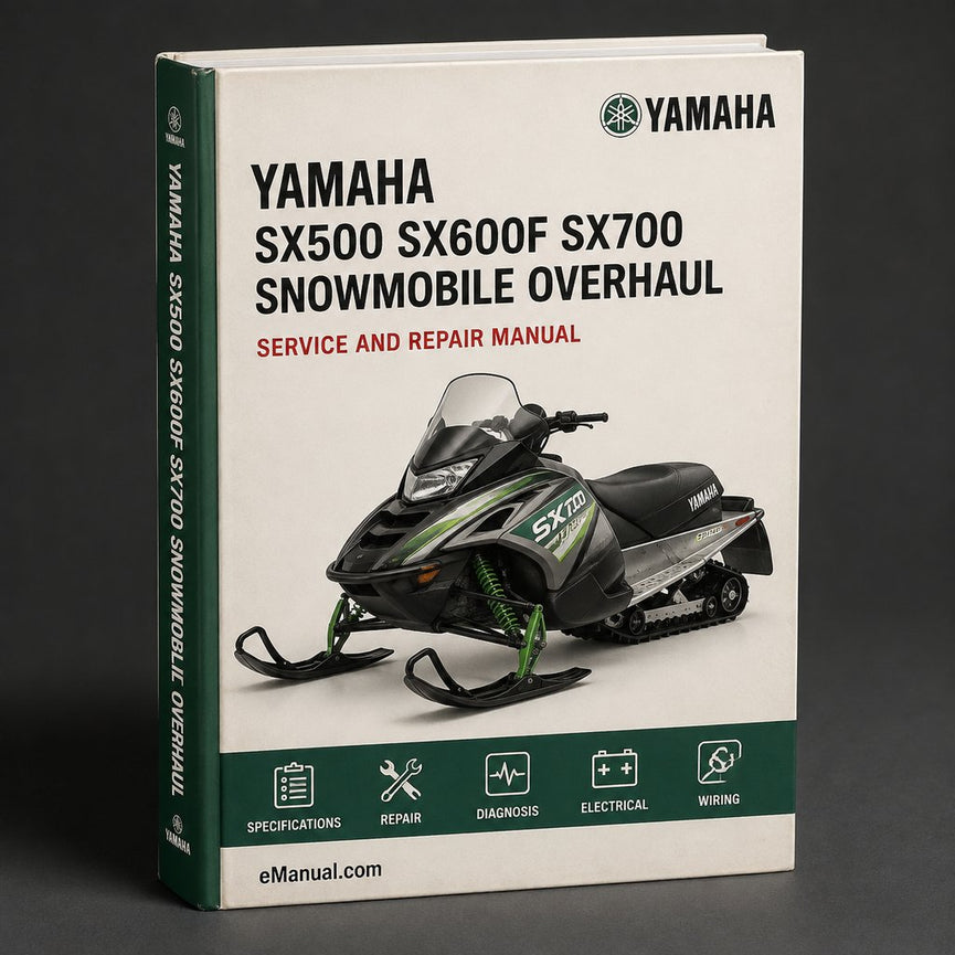 Yamaha SX500 / SX600F / SX700 Snowmobile Service Repair Maintenance Overhaul Workshop Manual