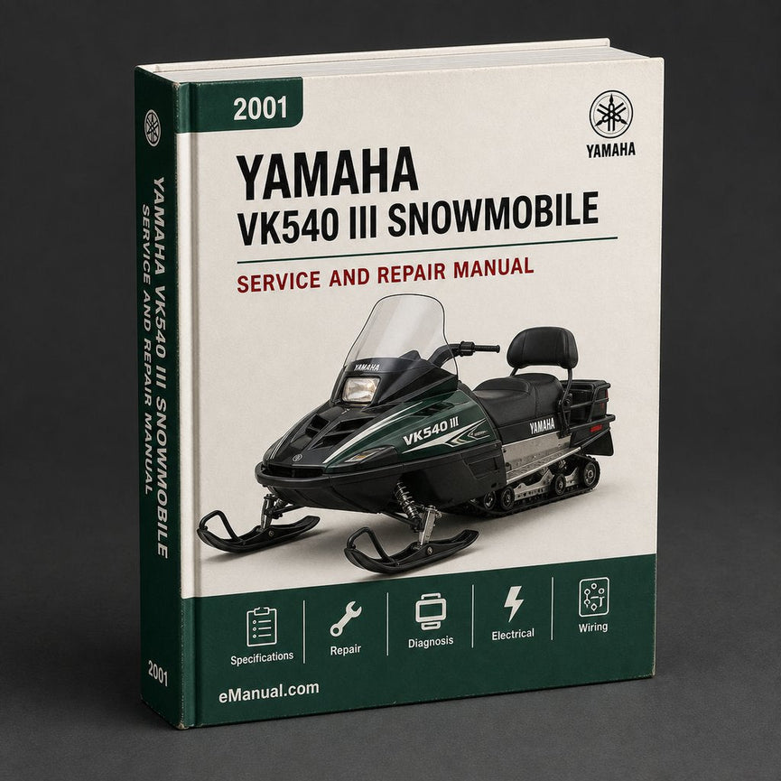 Yamaha VK540 III Snowmobile 2001-2005 Complete Workshop Repair Manual