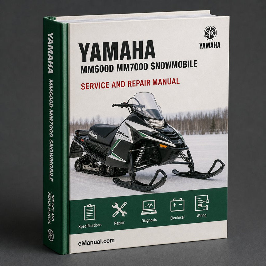 MM600D MM700D Snowmobile Service Repair Manual