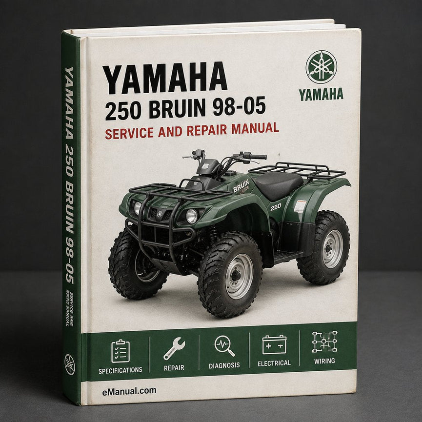 Yamaha 250 Bruin Service Repair Manual PDF 98-05 Download