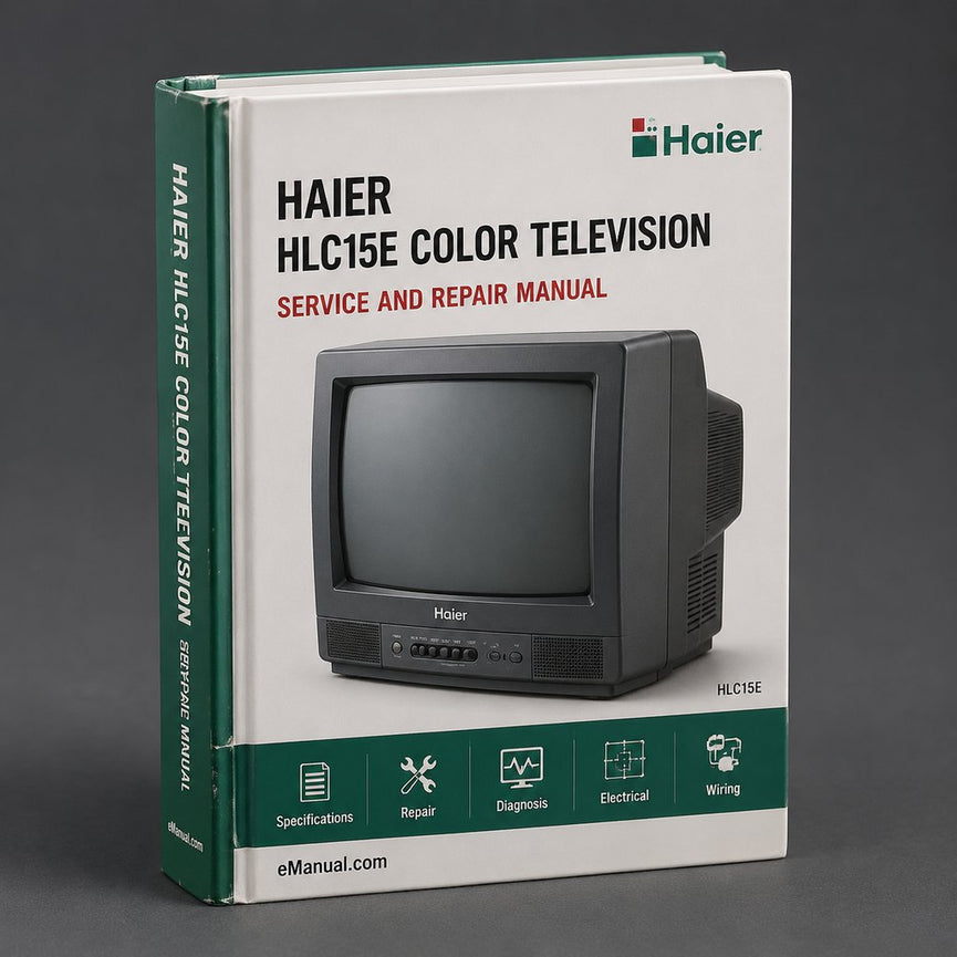 Repair Manual Haier HLC15E Color TELEVISION