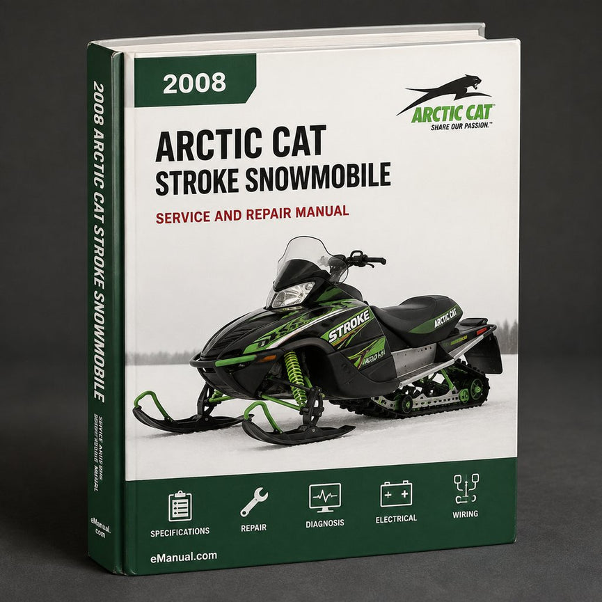 Arctic Cat 4 Stroke Snowmobile 2008 Service Repair Manual
