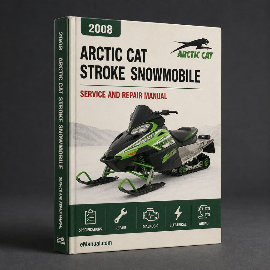 Arctic Cat 2 Stroke Snowmobile 2008 Service Repair Manual