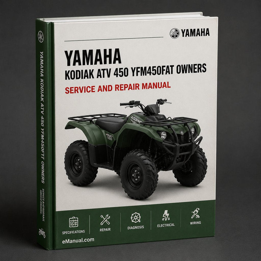 Yamaha KODIAK ATV 450 YFM450FAT - Owners Manual