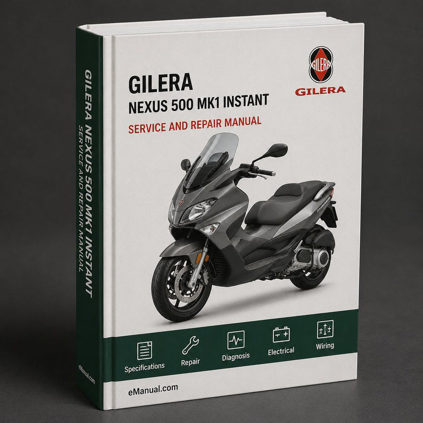 Gilera Nexus 500 MK1 Service Repair Manual PDF