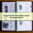 Chrysler 90 HP 1977 Service Repair Workshop Manual PDF Download
