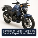 Yamaha MT09 MT-09 FZ-09 Service Repair Shop Manual
