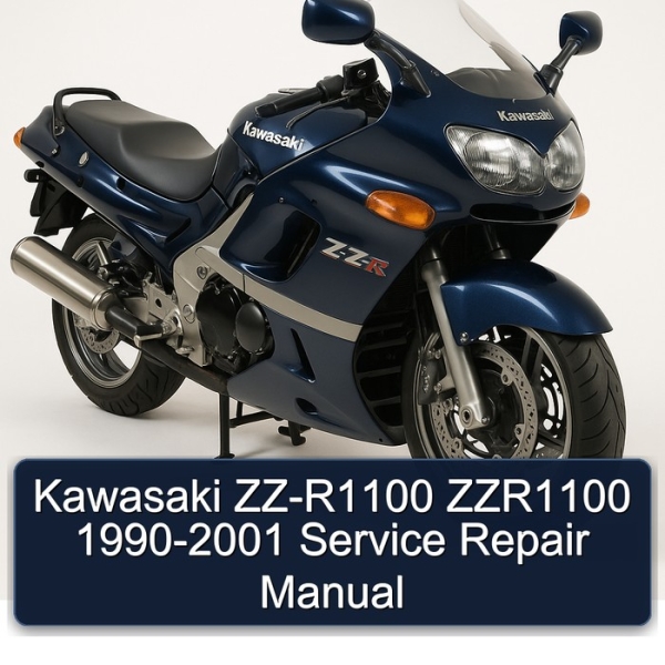 Kawasaki ZZ-R1100 ZZR1100 1990-2001 Service Repair Manual