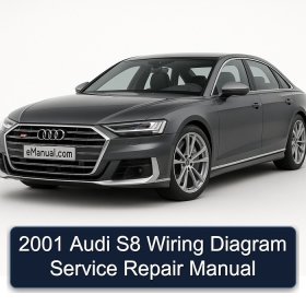 2001 Audi S8 Wiring Diagram Service Repair Manual