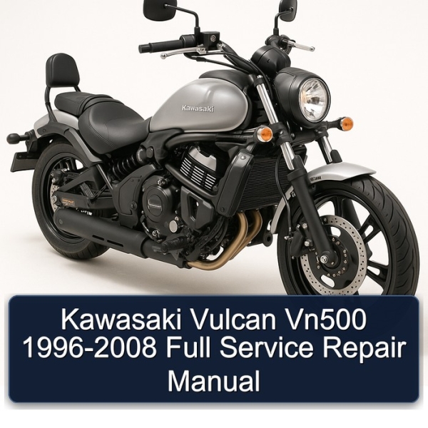 Kawasaki Vulcan Vn500 1996-2008 Full Service Repair Manual