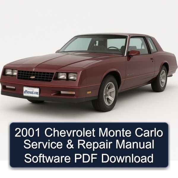 2001 Chevrolet Monte Carlo Service & Repair Manual Software PDF Download