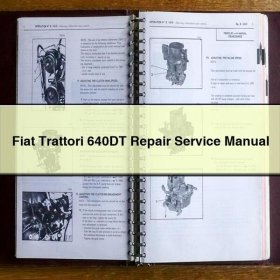 Fiat Trattori 640DT Service Repair Manual