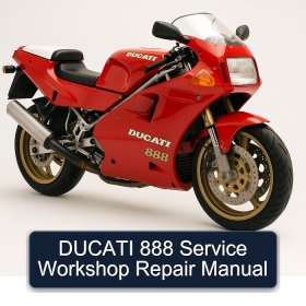 DUCATI 888 Service Workshop Repair Manual