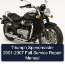 Triumph Speedmaster 2001-2007 Full Service Repair Manual