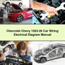 Chevrolet Chevy 1923-26 Car Wiring Electrical Diagram Manual