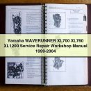 Yamaha WAVERUNNER XL700 XL760 XL1200 Service Repair Workshop Manual 1999-2004