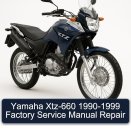 Yamaha Xtz-660 1990-1999 Factory Service Manual Repair