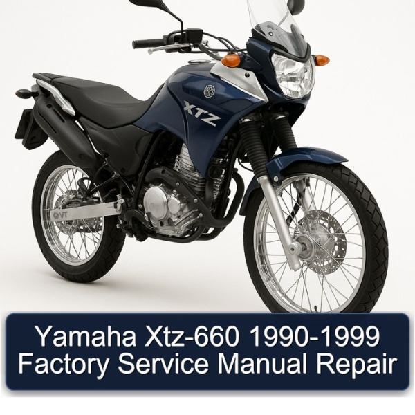 Yamaha Xtz-660 1990-1999 Factory Service Manual Repair