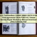 JLG Telehandler 2906H Service Repair Workshop Manual (P/N:31200568)