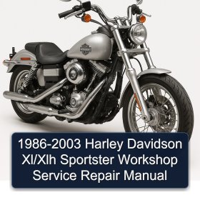 1986-2003 Harley Davidson Xl/Xlh Sportster Workshop Service Repair Manual