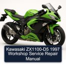 Kawasaki ZX1100-D5 1997 Workshop Service Repair Manual