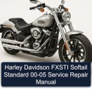 Harley Davidson FXSTI Softail Standard 00-05 Service Repair Manual